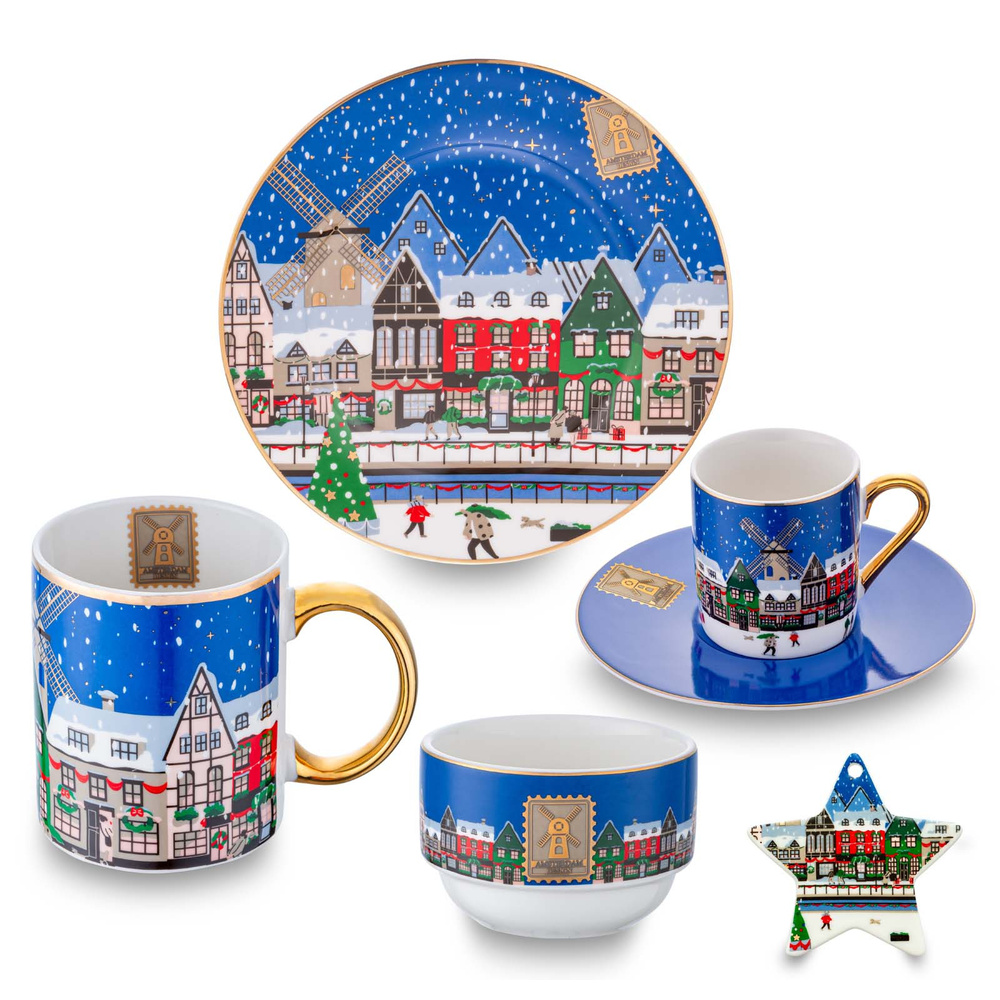 Jumbo Amsterdam Yıldız Desenli Charm 8 cm görseli 2