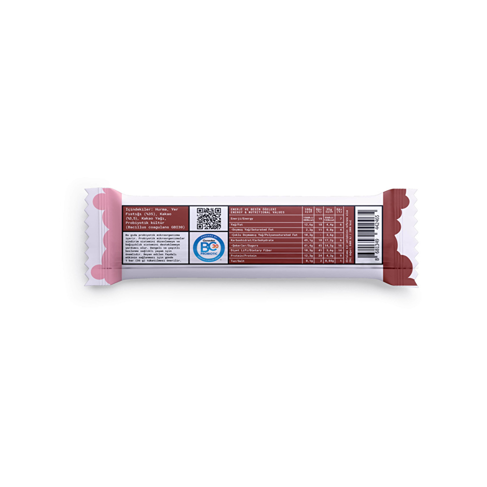 Fropie Probiyotik Bar Yer Fıstığı / Kakao görseli 2
