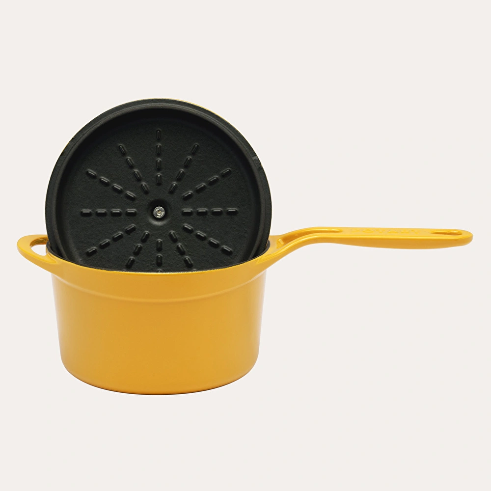 Pot Art 18 Cm Yuvarlak Sos Tencere Sarı görseli 3