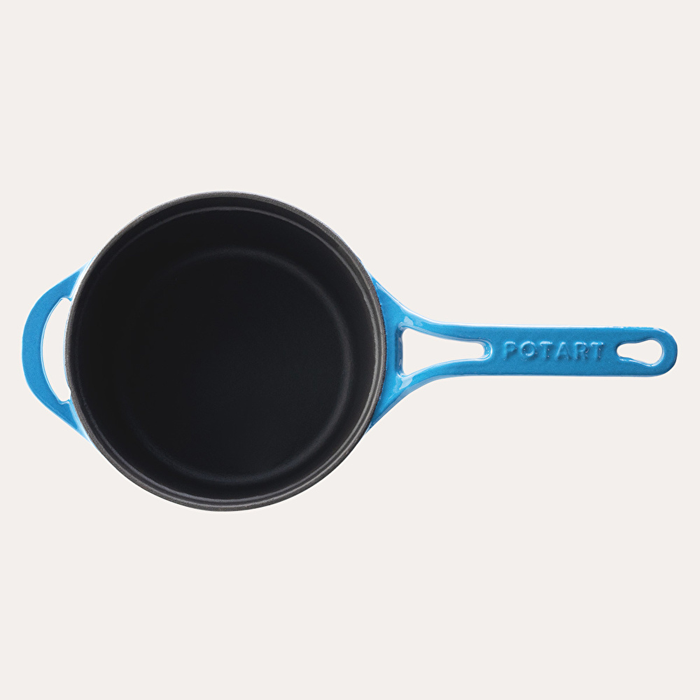 Pot Art 18 Cm Yuvarlak Sos Tencere Mavi görseli 4