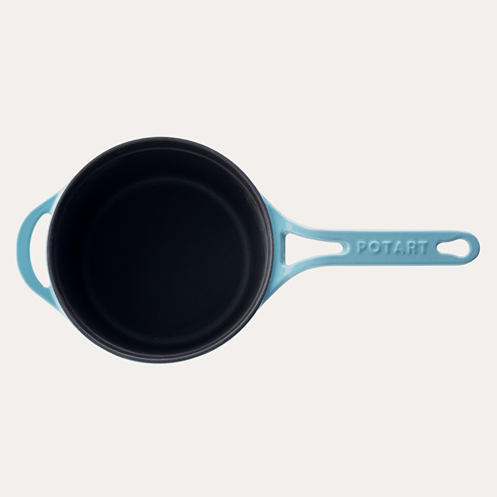 Pot Art 18 Cm Yuvarlak Sos Tencere Turkuaz görseli 4