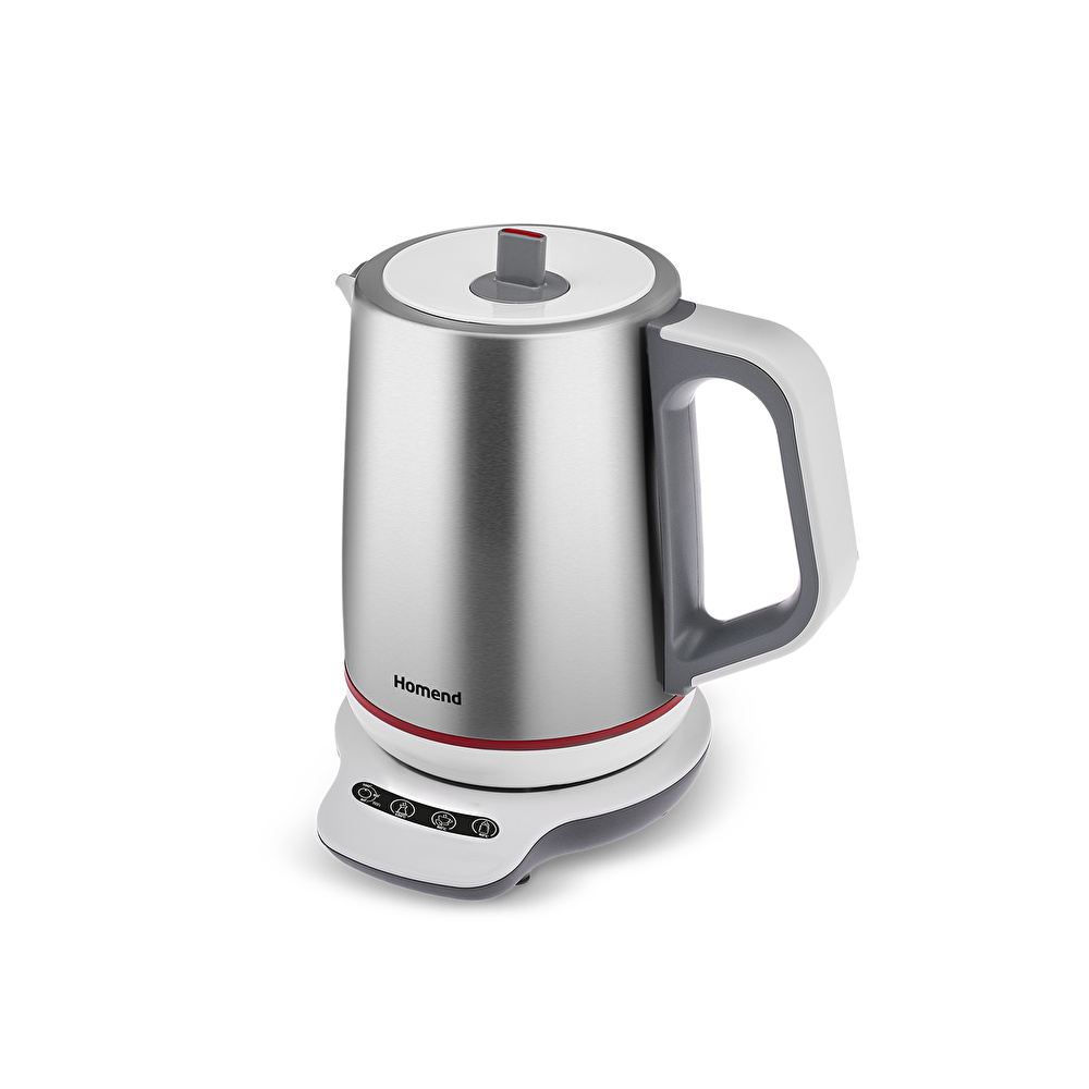 Homend Royaltea Smart 1790H Inox Konuşan Çay Makinesi (Wi-Fi) görseli 3