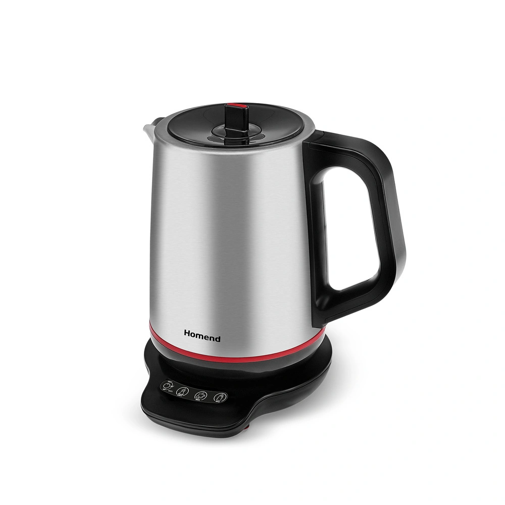Homend Royaltea Smart 1791H Inox Konuşan Çay Makinesi (Wi-Fi) görseli 3