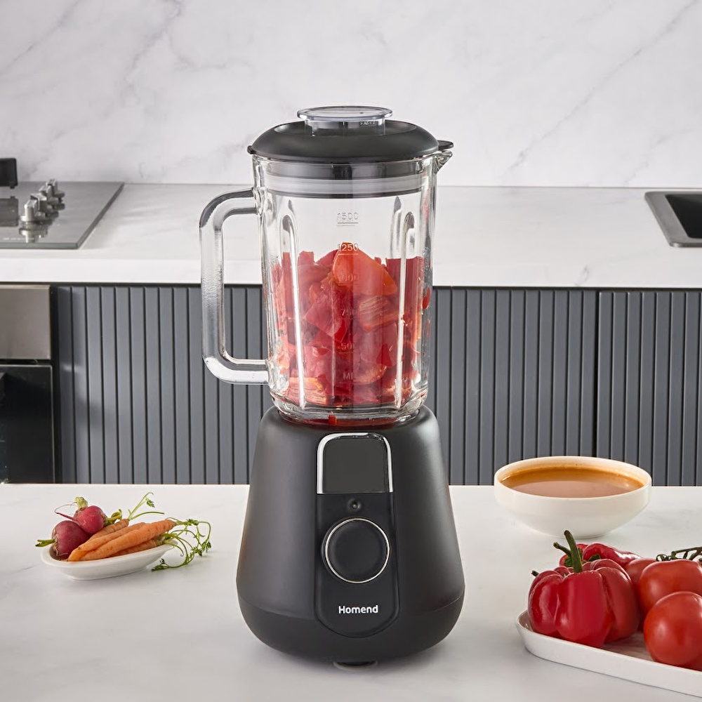 Homend Vintage Blendsetter 4927H Table Blender Siyah 1000W thumbnail 5