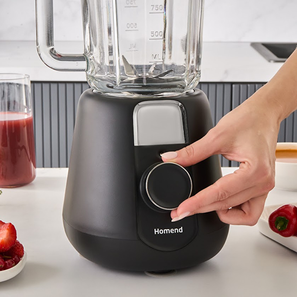 Homend Vintage Blendsetter 4927H Table Blender Siyah 1000W thumbnail 7
