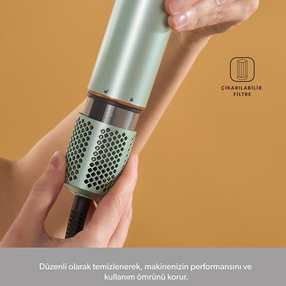 Homend Hairmony 4606H Saç Şekillendirme ve Kurutma Seti Su Yeşili görseli 9