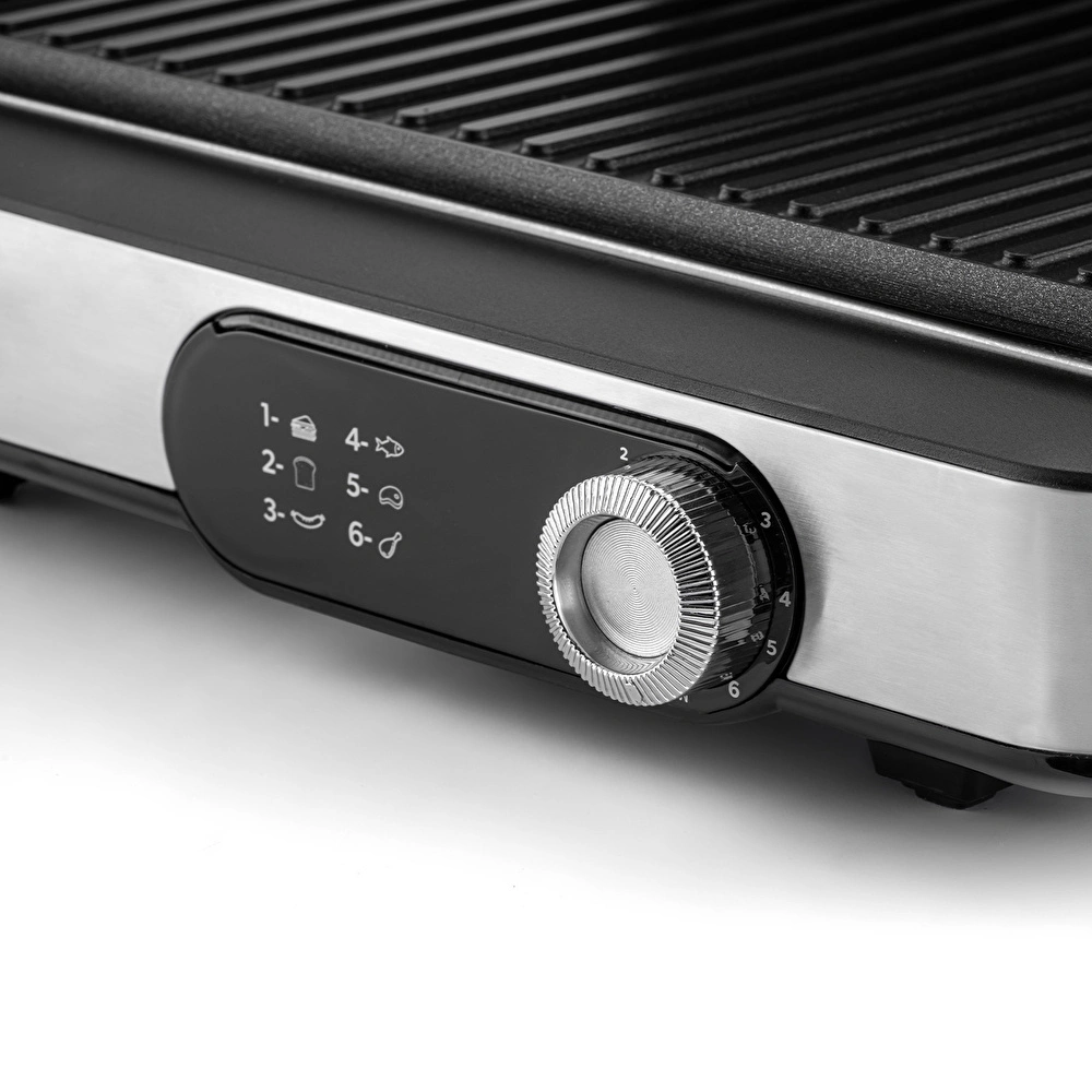 Emsan Grillmaster Inox Döküm Izgara ve Tost Makinesi 6 Dilim Kapasiteli görseli 13