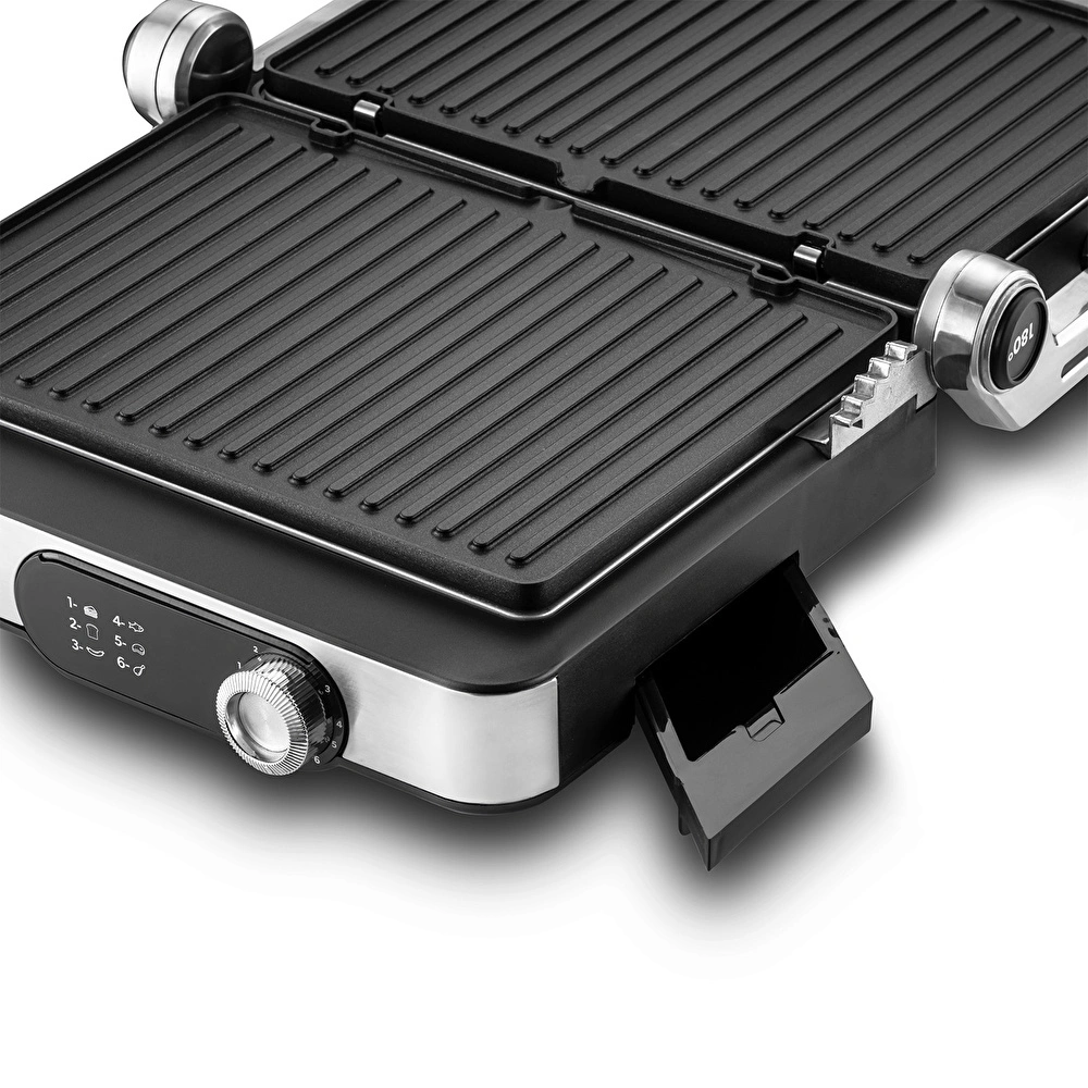 Emsan Grillmaster Inox Döküm Izgara ve Tost Makinesi 6 Dilim Kapasiteli görseli 16