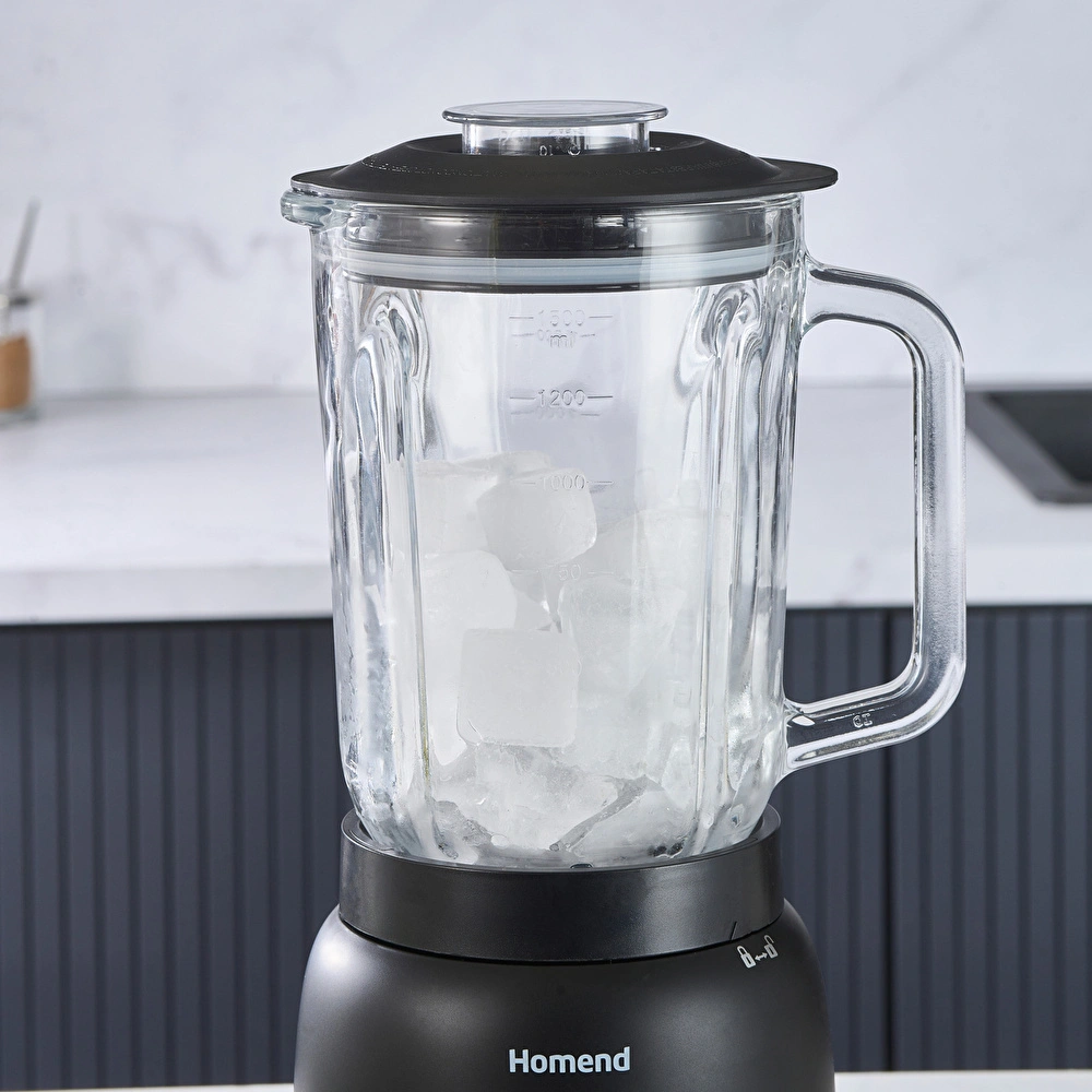 Homend Blendsetter 1928H Cam Sürahili Table Blender 1,5L 1200W görseli 7
