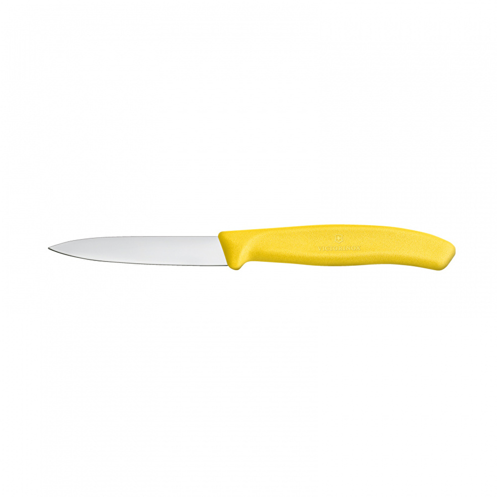 Victorinox Soyma Bıçağı Sivri Sarı 8 cm görseli 1