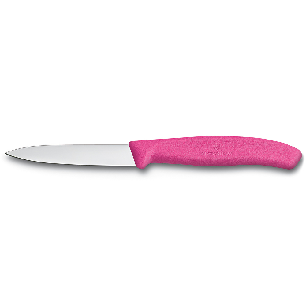 Victorinox Soyma Bıçağı Sivri Pembe 8 cm görseli 2