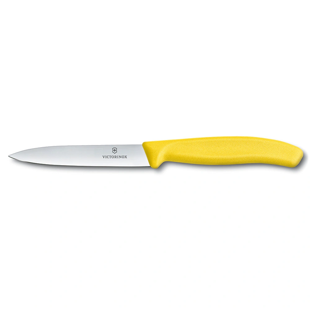 Victorinox Soyma Bıçağı Sivri Sarı 10 cm görseli 2