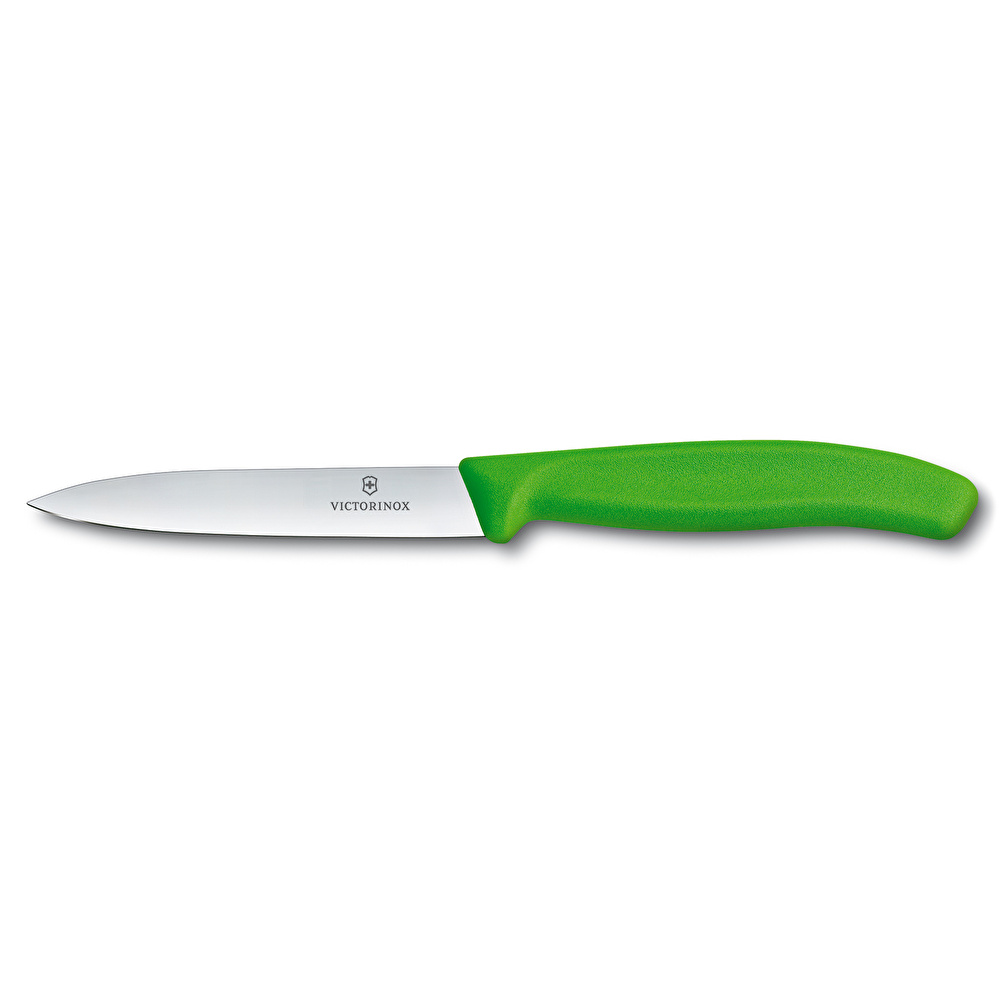 Victorinox Soyma Bıçağı Sivri Yeşil 10 cm görseli 2
