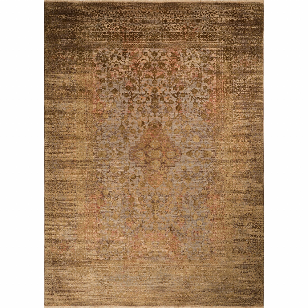 Kaşmir Halı Viskon Limited Edessa Gold 160x230 cm görseli 1