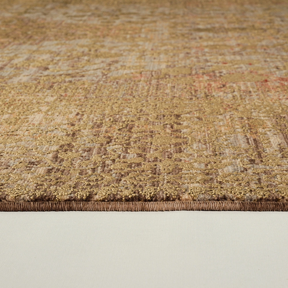 Kaşmir Halı Viskon Limited Edessa Gold 160x230 cm görseli 4