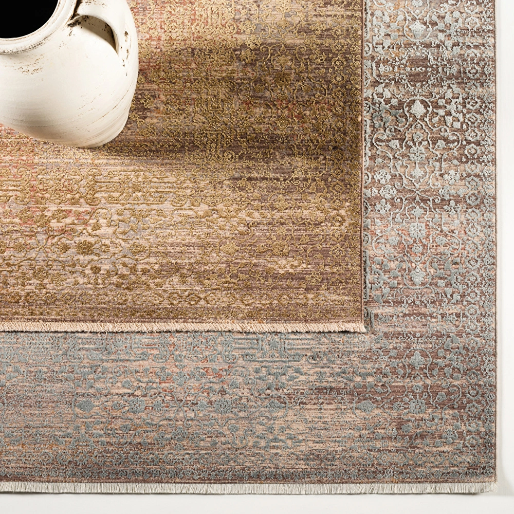 Kaşmir Halı Viskon Limited Edessa Gray 200x290 cm görseli 2