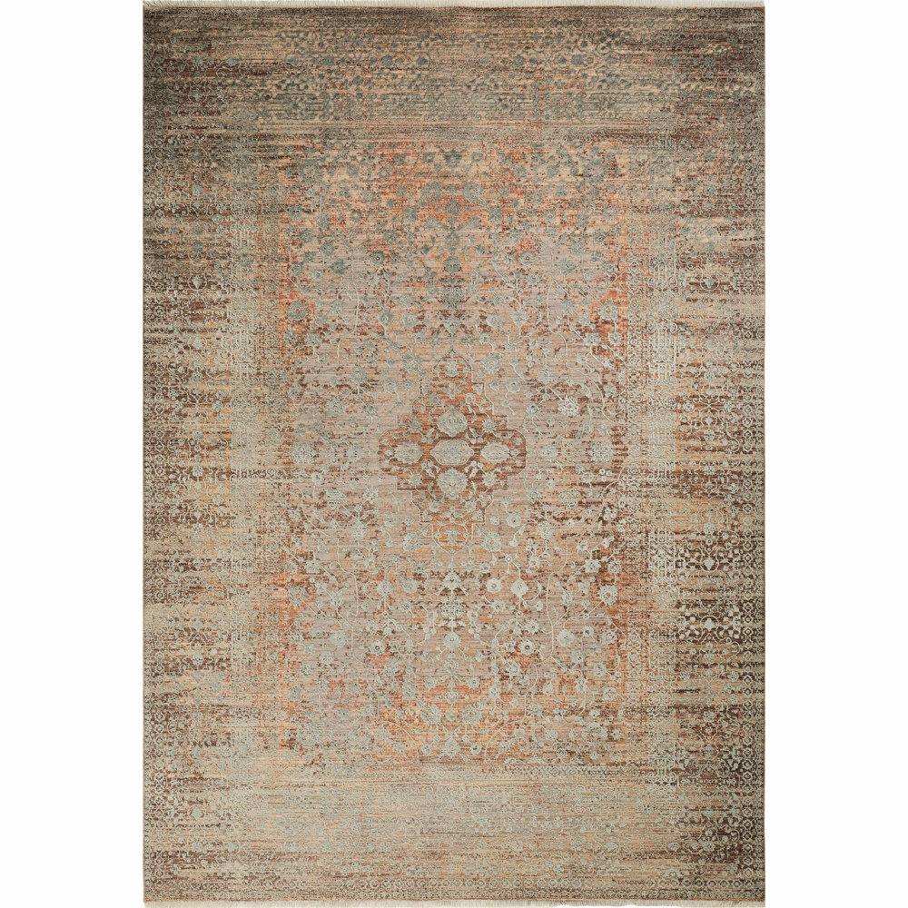 Kaşmir Halı Viskon Limited Edessa Gray 200x290 cm görseli 1