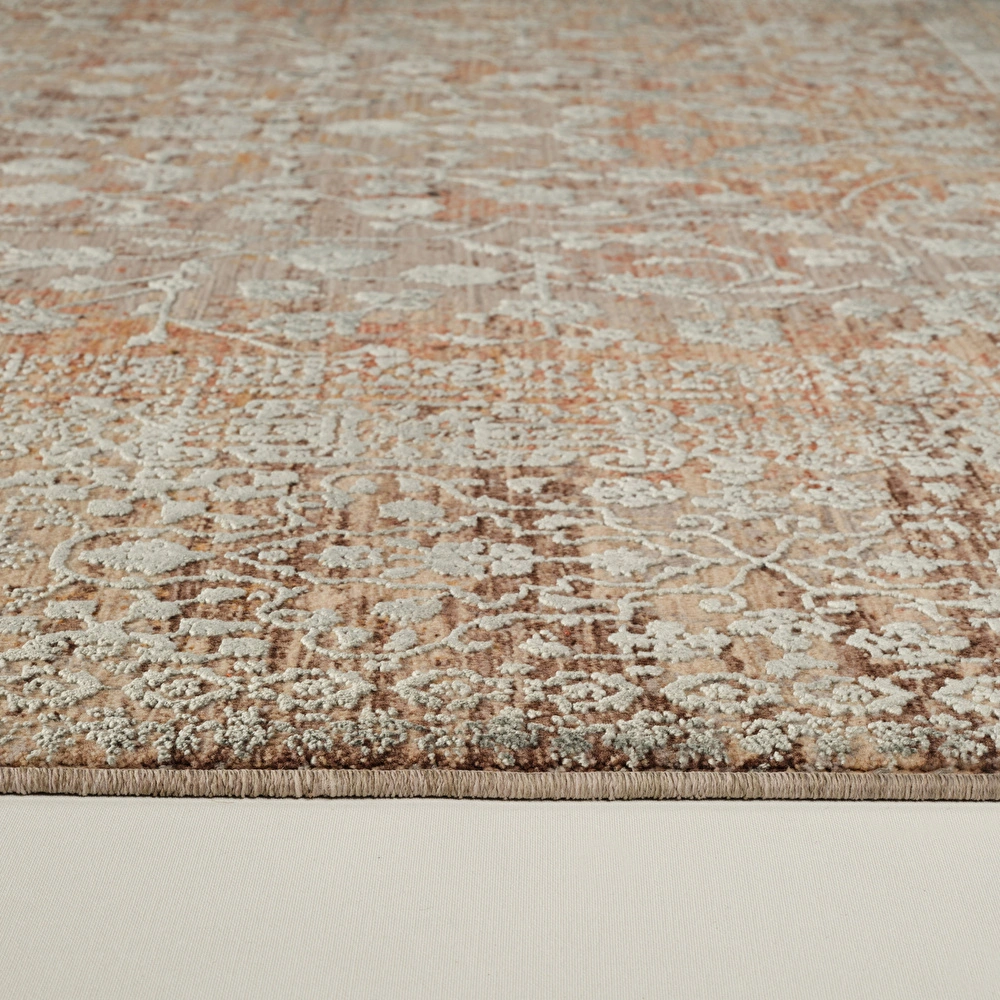 Kaşmir Halı Viskon Limited Edessa Gray 200x290 cm görseli 4