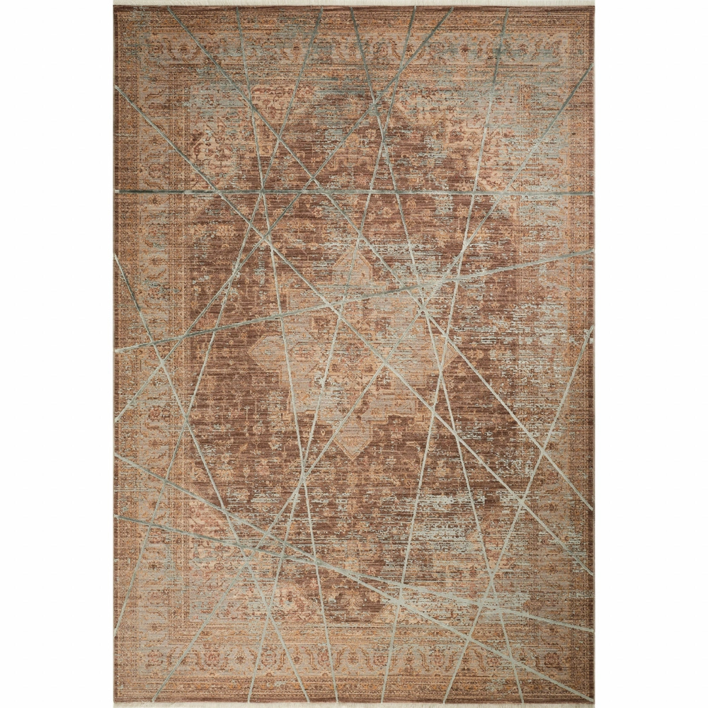 Kaşmir Halı Viskon Limited Serene Gray 160x230 cm görseli 1