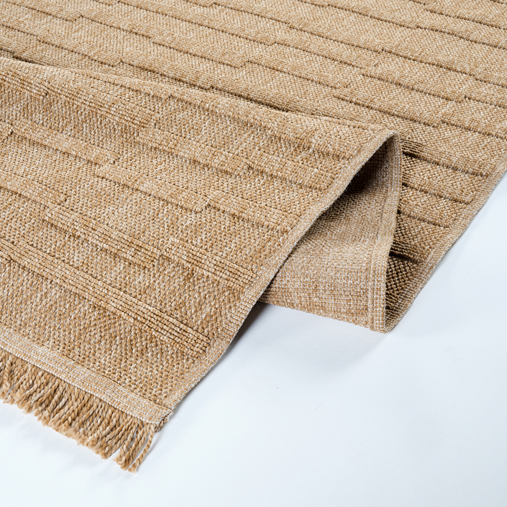 Kaşmir Halı 7/24 Kilim Jüt Göcek 100x300 cm görseli 4