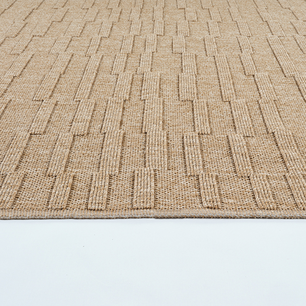 Kaşmir Halı 7/24 Kilim Jüt Göcek 100x300 cm görseli 5