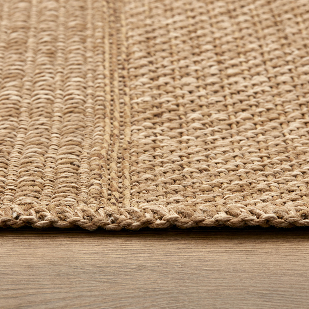 Kaşmir Halı 7/24 Kilim Jüt Cunda 80x300 cm görseli 5