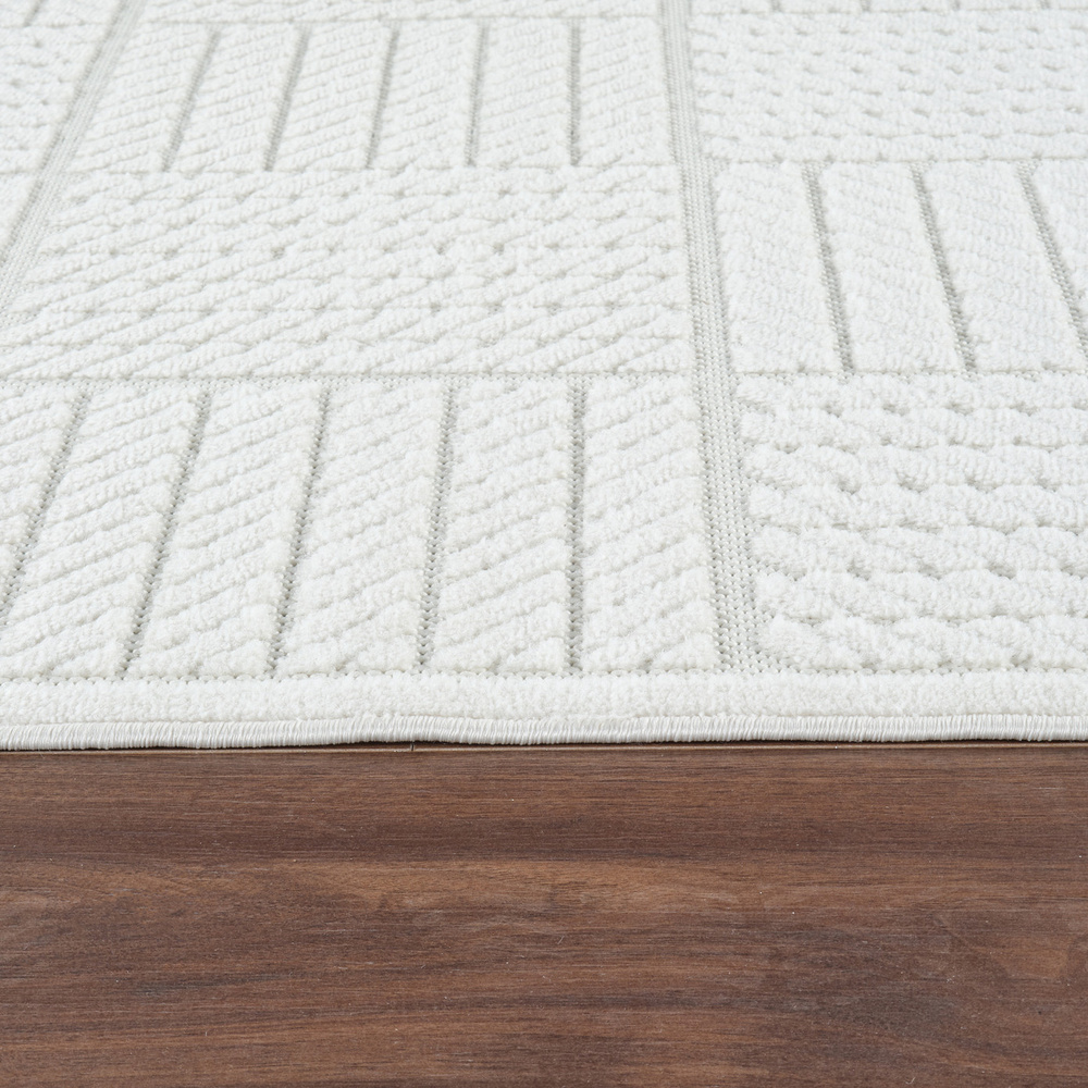 Kaşmir Halı 7/24 Sierra Malaga Krem 80x300 cm görseli 5