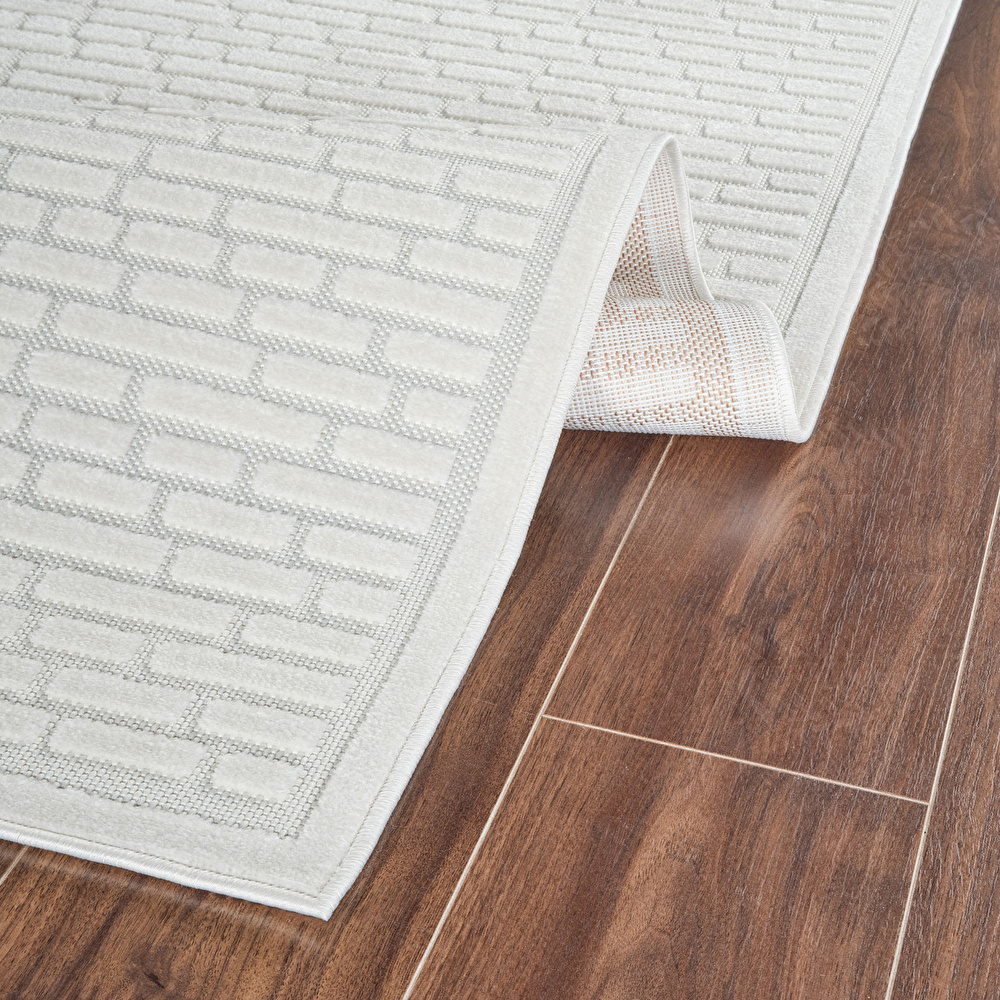 Kaşmir Halı 7/24 Sierra Leon Krem 80x300 cm görseli 4