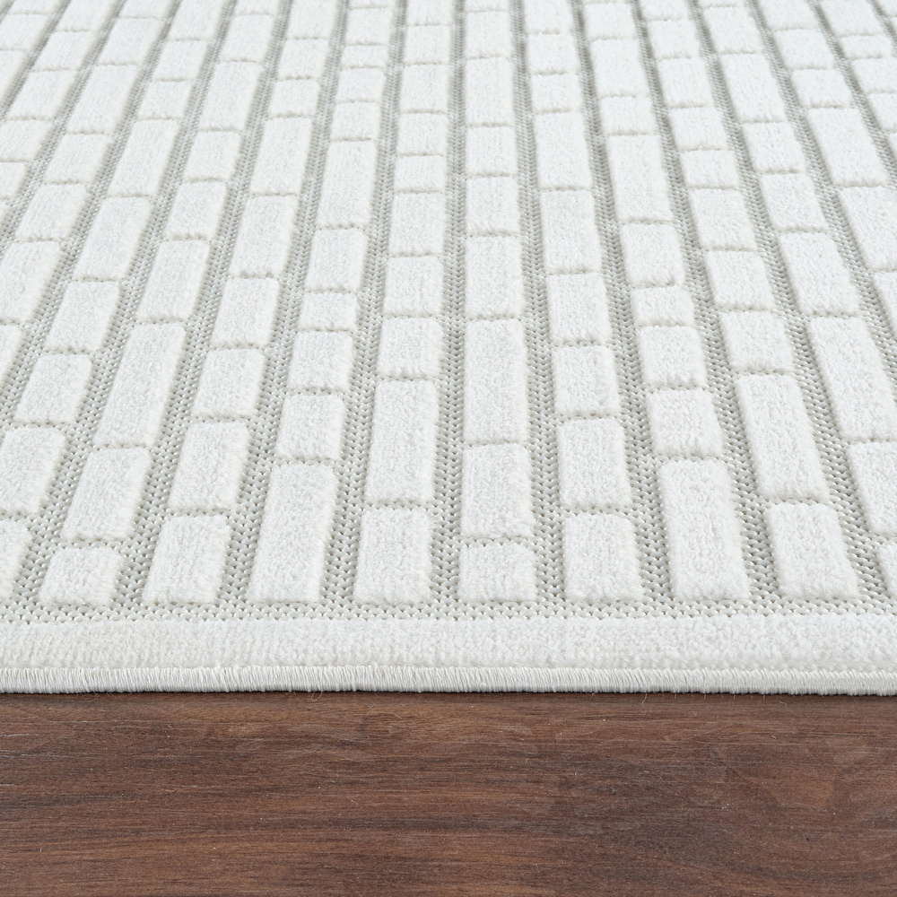 Kaşmir Halı 7/24 Sierra Leon Krem 80x300 cm görseli 5