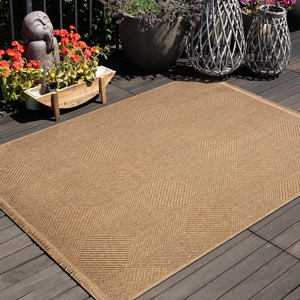 Kaşmir Halı 7/24 Kilim/Jüt Alaçatı 100x200 cm görseli 1
