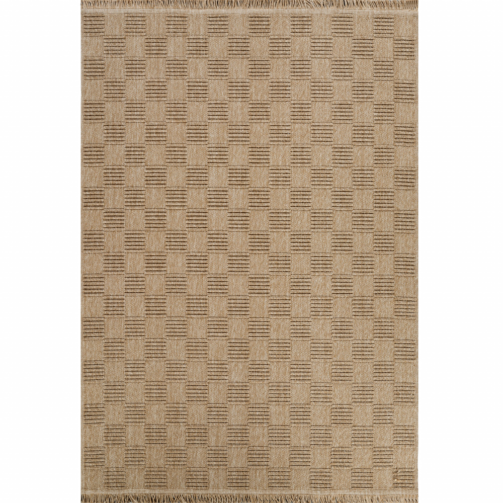Kaşmir Halı 7/24 Kilim/Jüt Side 100x200 cm görseli 2
