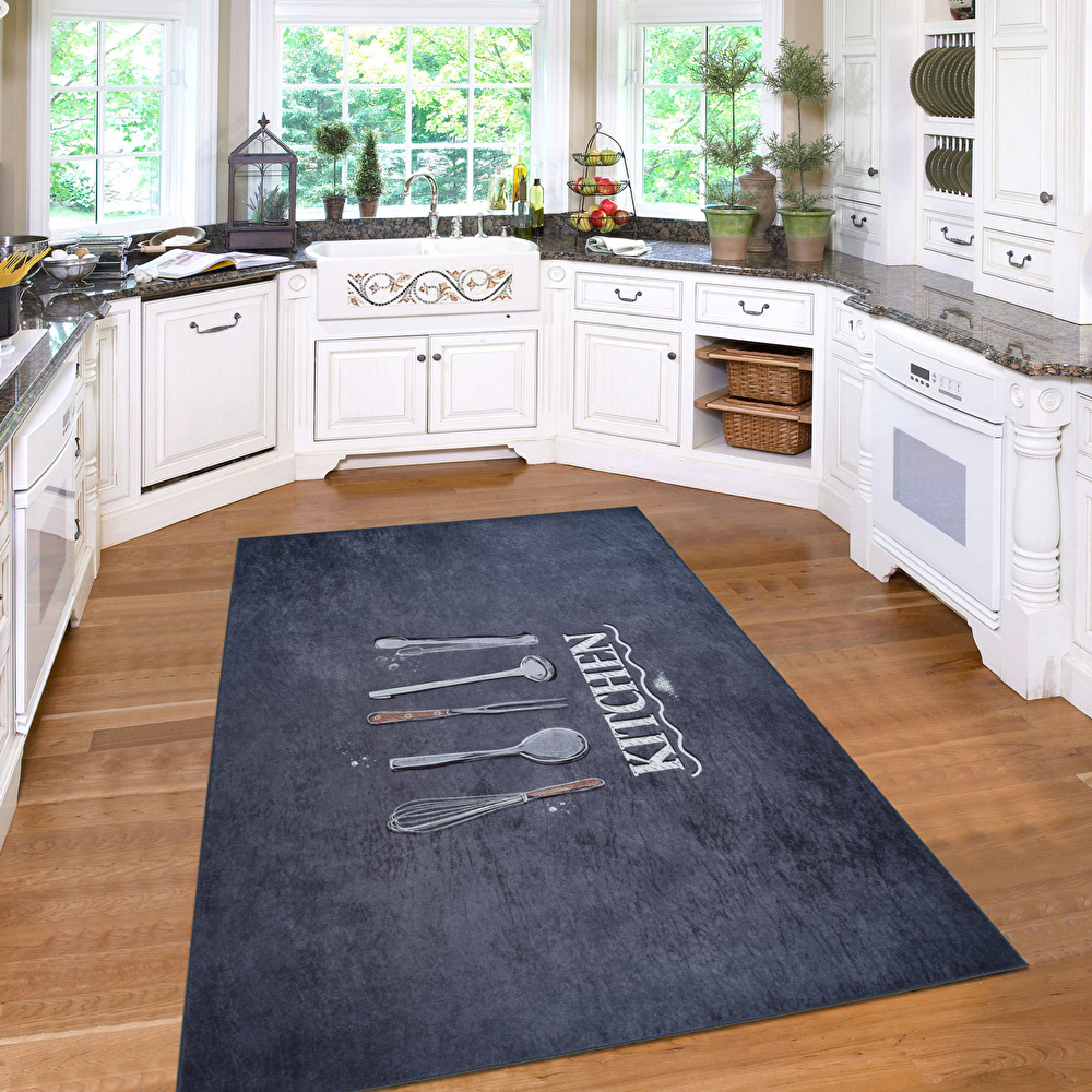 Sare By Kaşmir Halı Board Kitchen 120x180 cm görseli 1