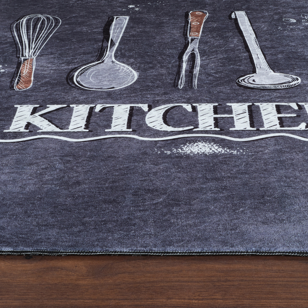 Sare By Kaşmir Halı Board Kitchen 80x300 cm görseli 4