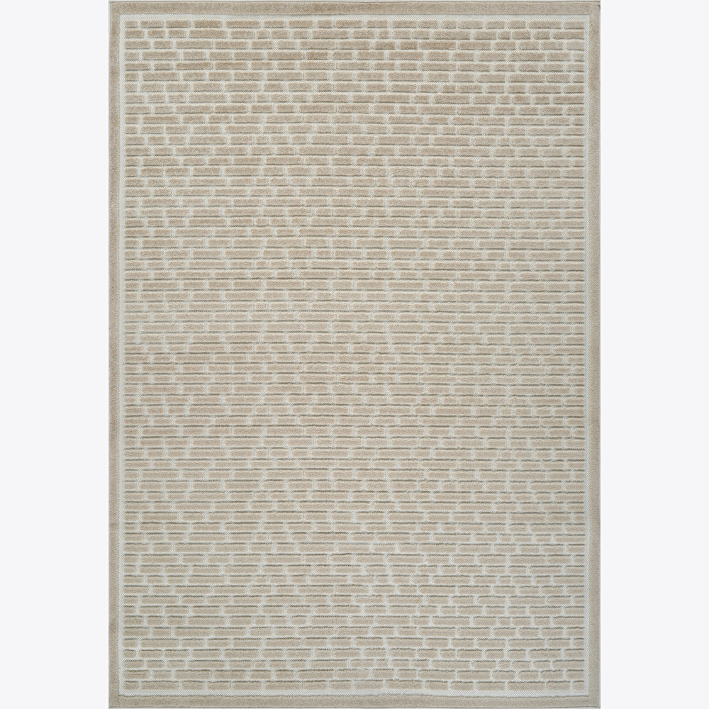 Kaşmir Halı 7/24 Sierra Leon Bej 100x200 cm görseli 1