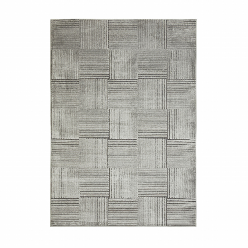 Kaşmir Halı 7/24 İskandinav Elin Gri 50x80 cm görseli 2