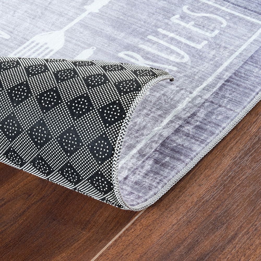 Sare By Kaşmir Halı Kitchen Rules Set 45x60cm 45x120 cm görseli 3