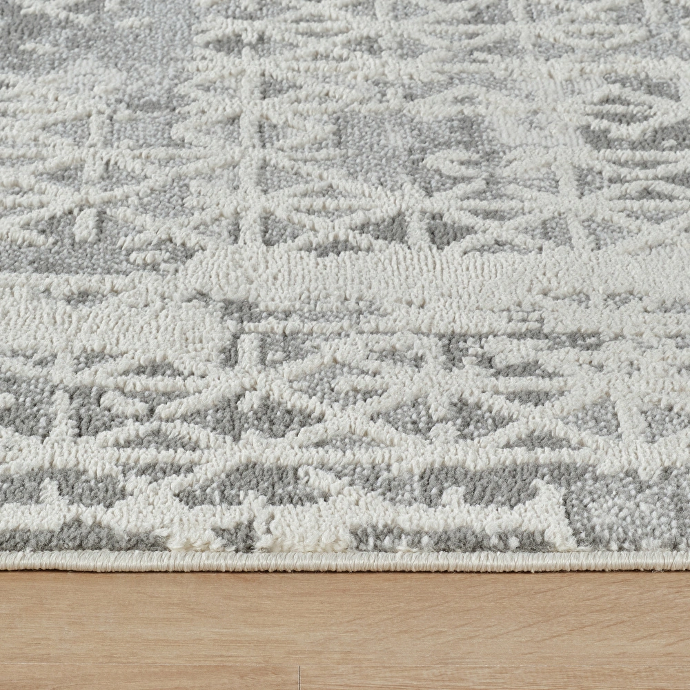Kaşmir Halı 7/24 Sahara Marta Gri 200x290 cm görseli 5