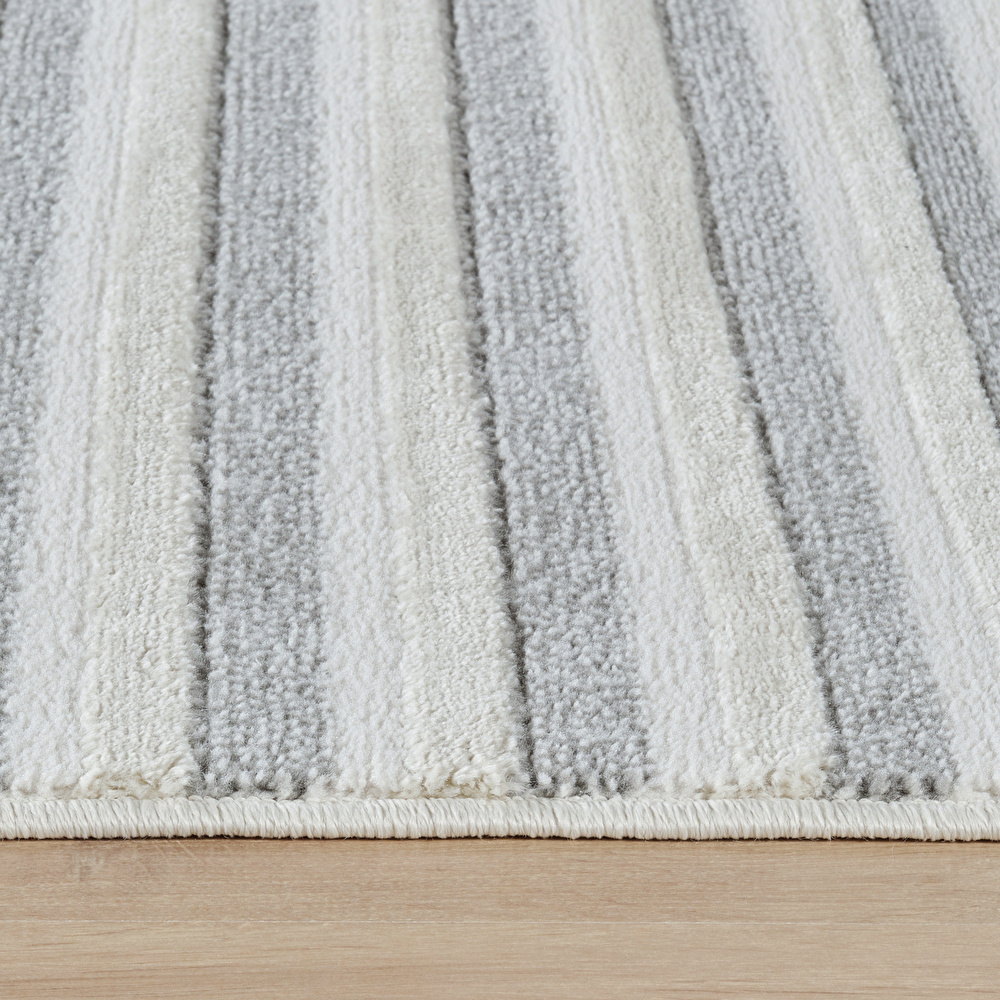 Kaşmir Halı 7/24 Sahara Emma Gri 100x300 cm görseli 5