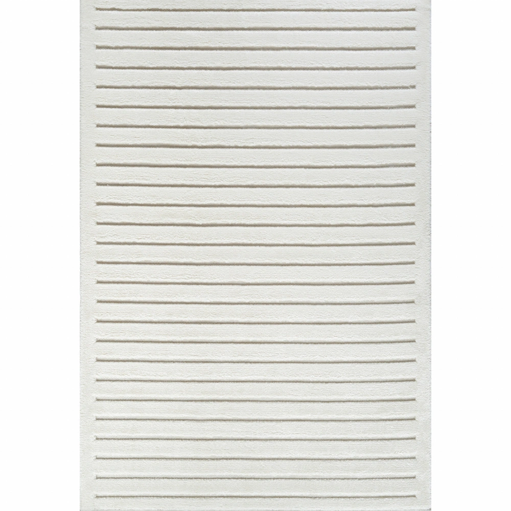 Kaşmir Halı Süpersoft Liona White 80x150 cm görseli 2