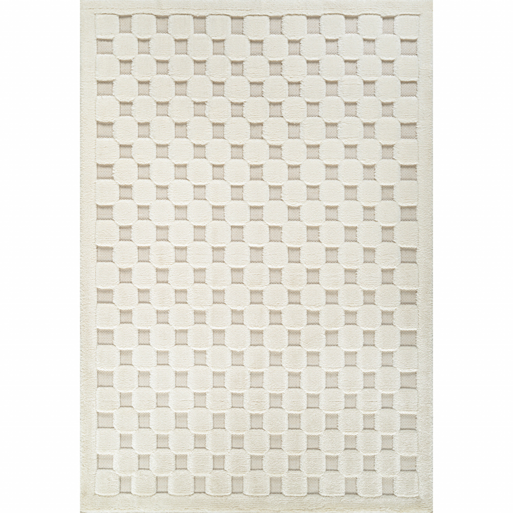 Kaşmir Halı Süpersoft Joy White 200x290 cm görseli 2
