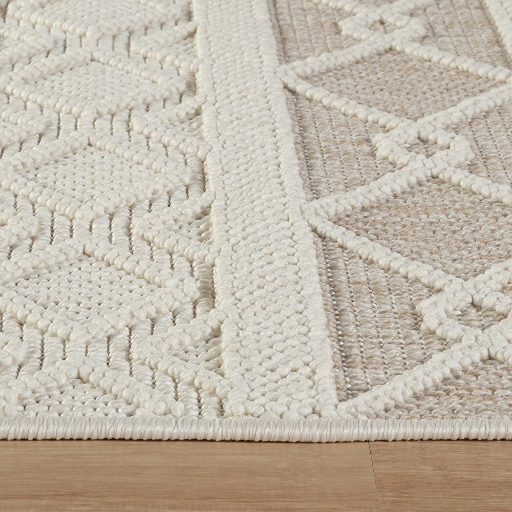 Kaşmir Halı 7/24 İskandinav Larus Beige 120x180 cm görseli 5