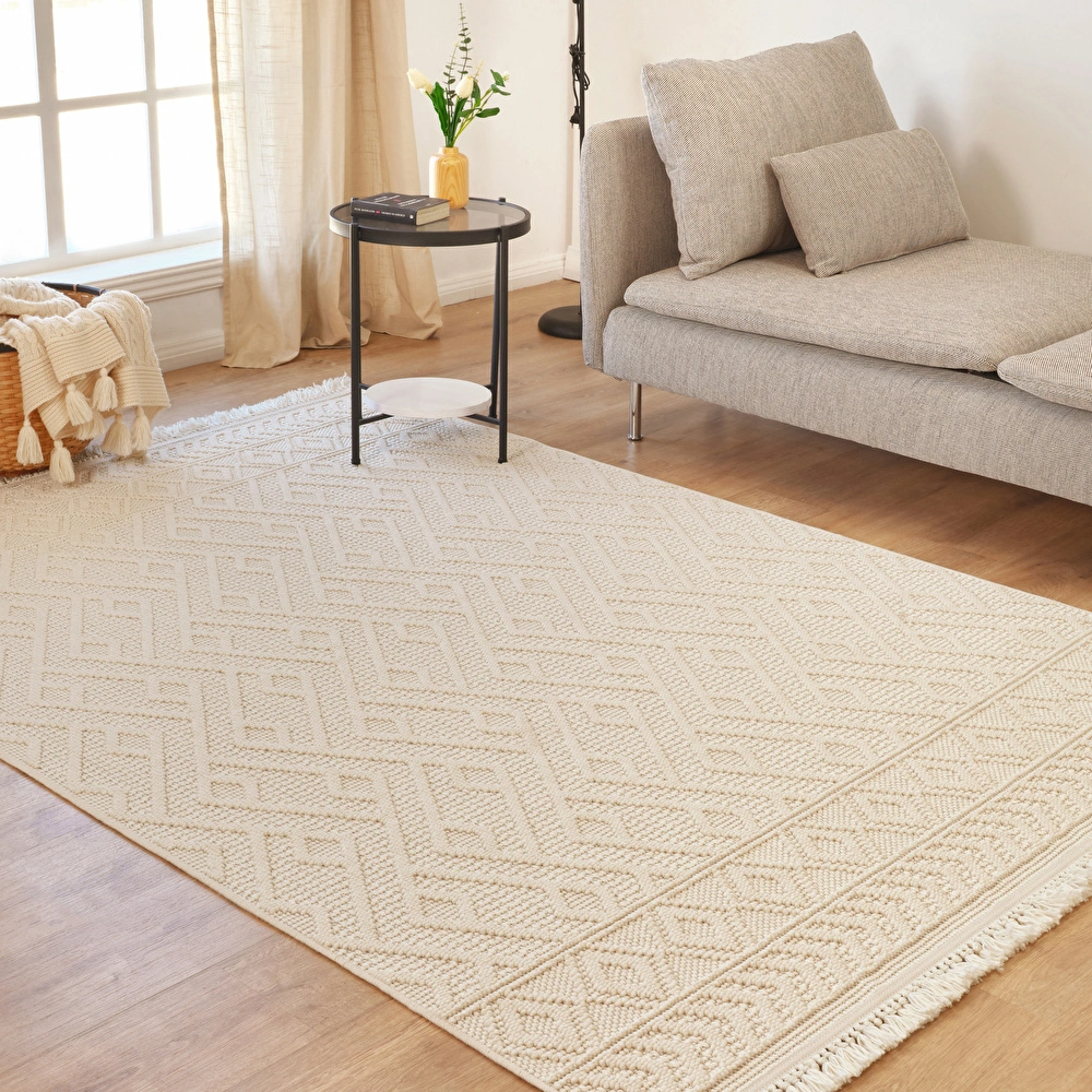 Kaşmir Halı 7/24 İskandinav Azera 100x200 cm görseli 1