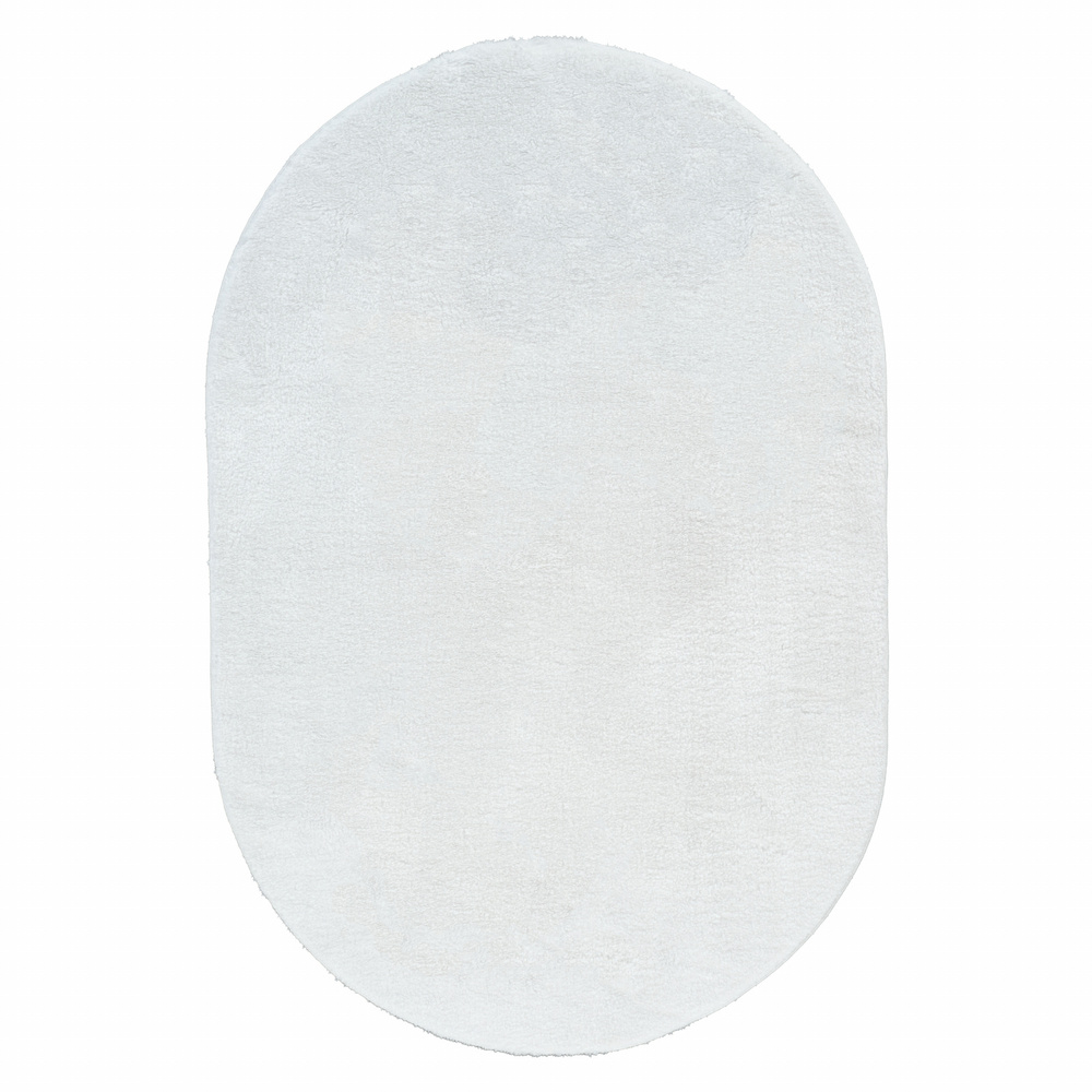 Sare By Kaşmir Halı Cosy Daily Oval Beyaz 80x200 cm görseli 2
