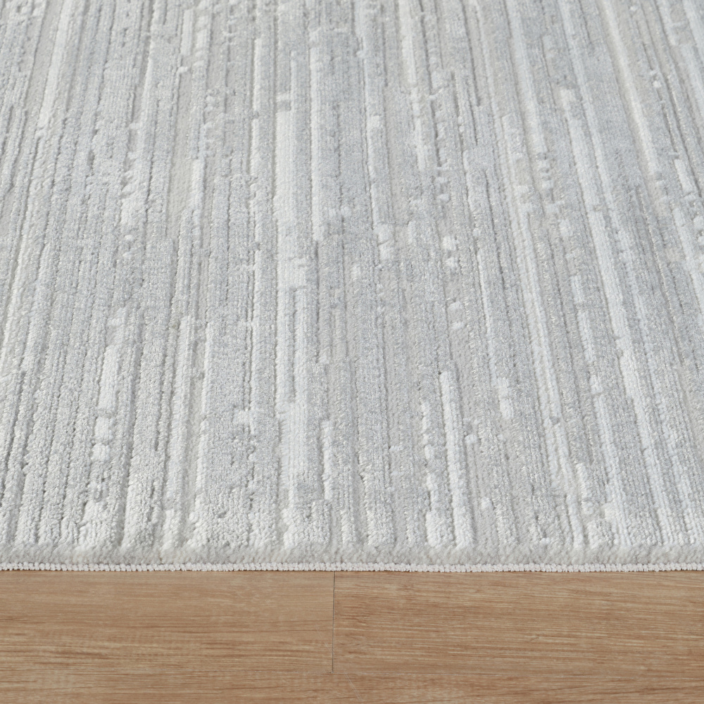 Kaşmir Halı 7/24 Elegante Evore Grey 80x300 cm görseli 6