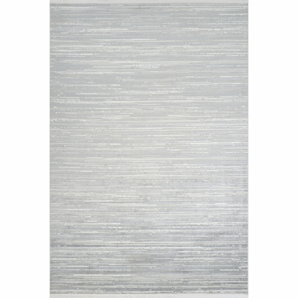 Kaşmir Halı 7/24 Elegante Evore Grey 100x200 cm görseli 3
