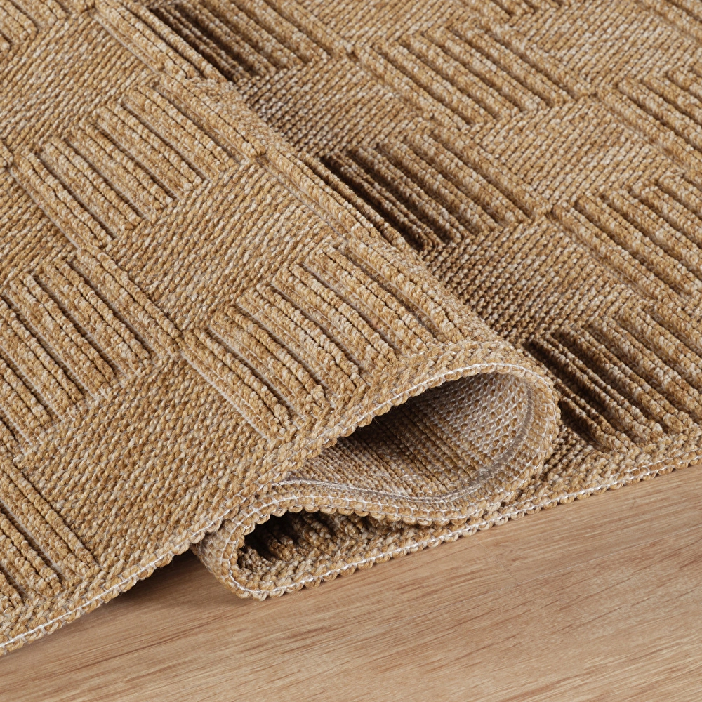 Kaşmir Halı Kilim/Jüt Side V2 80x300 cm görseli 4
