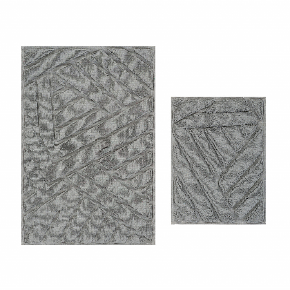 Kaşmir Home Gustav Paspas Gri 60x90-40x60 cm görseli 3