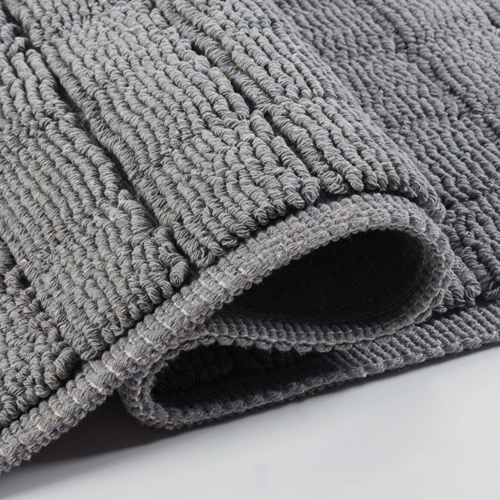 Kaşmir Home Carre Paspas Gri 60x100 cm görseli 4