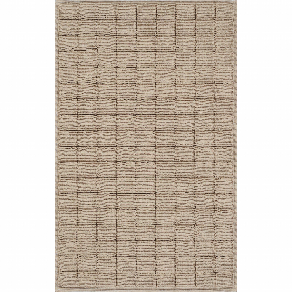 Kaşmir Halı Carre Paspas Bej 60x100 cm görseli 3