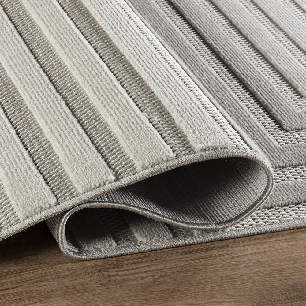 Kaşmir Halı İskandinav Rune Gray 50x80 cm görseli 4